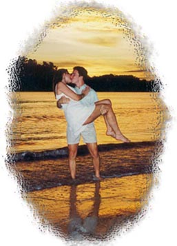 Beautiful sunset moment